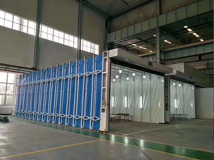伸縮式噴漆房(徐工集團(tuán)工程機(jī)械有限公司) 